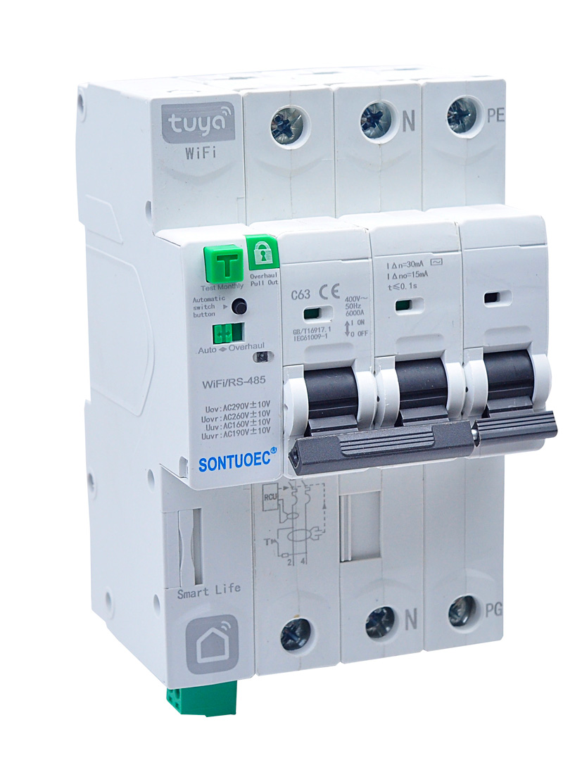 IoT 4G Circuit Breaker WiFi Tuya APP -kaukosäädin langaton kaukosäädin