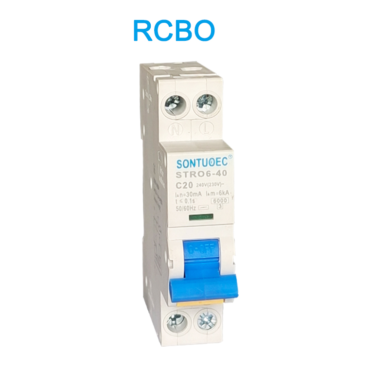 STRO6-40 CIRATICE ORKORER DIN-kiskon tyyppinen asennus RCBO