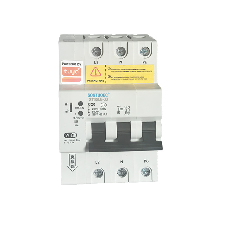 WiFi ST65LE-63wf2-sarjan monitoiminen IoT älykäs RCBO älykäs katkaisija